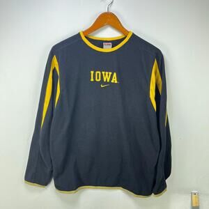 Vintage Nike Iowa Hawkeyes Sweatshirt Medium Swoosh